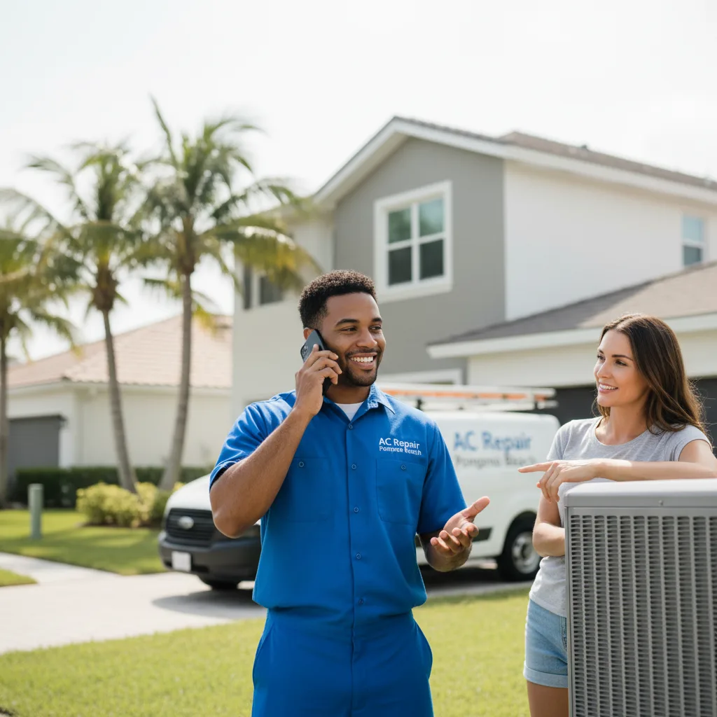 AC Repair Pompano Beach customer support in Hazelwood